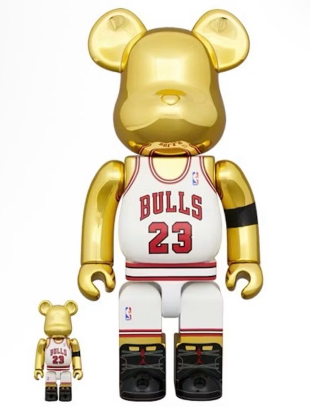 Medicom Toys Bearbrick Michael Jordan 1991 World Champion 100% 400%